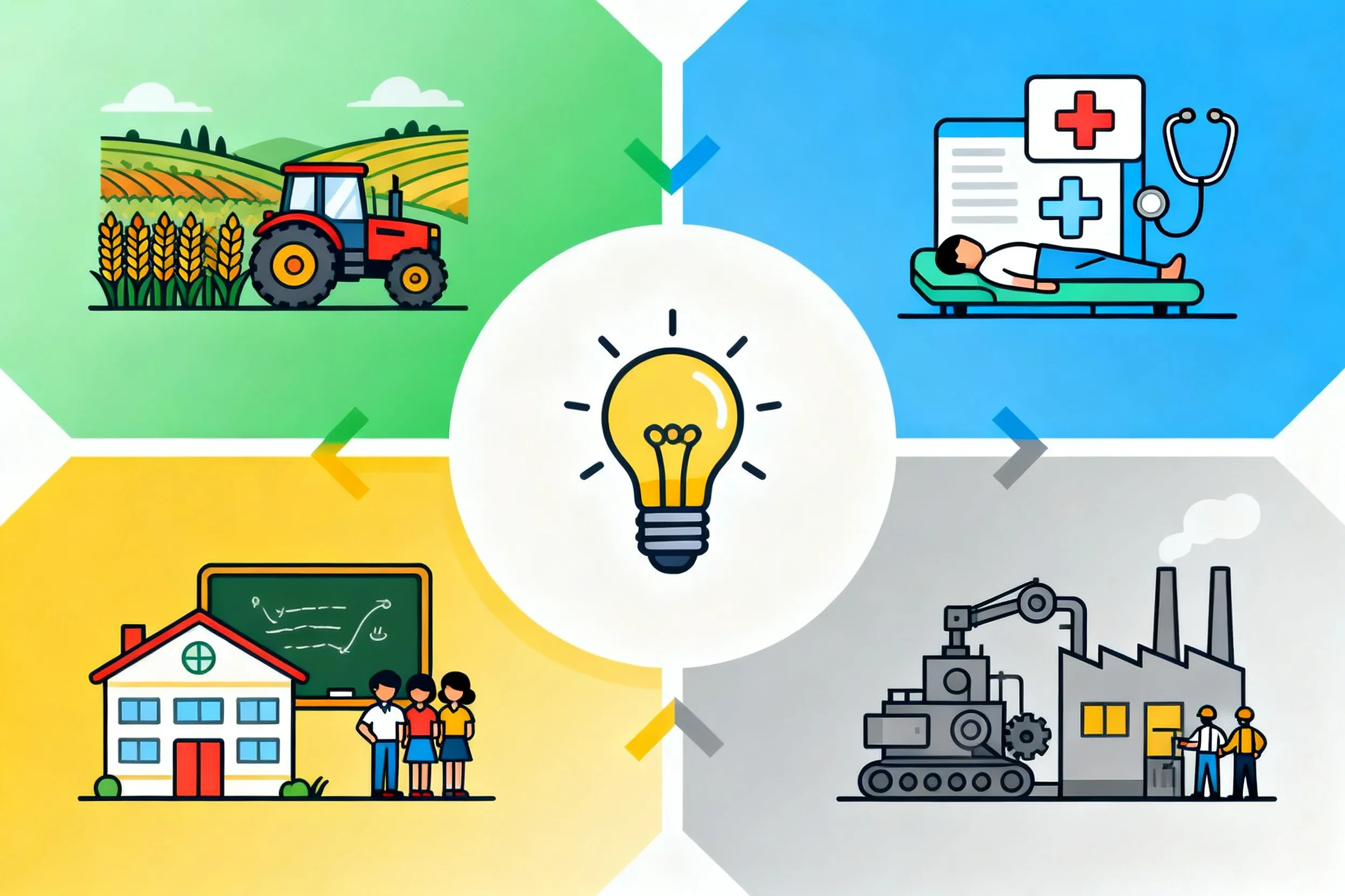 Exemple pratique : impact sur diff&eacute;rents secteurs