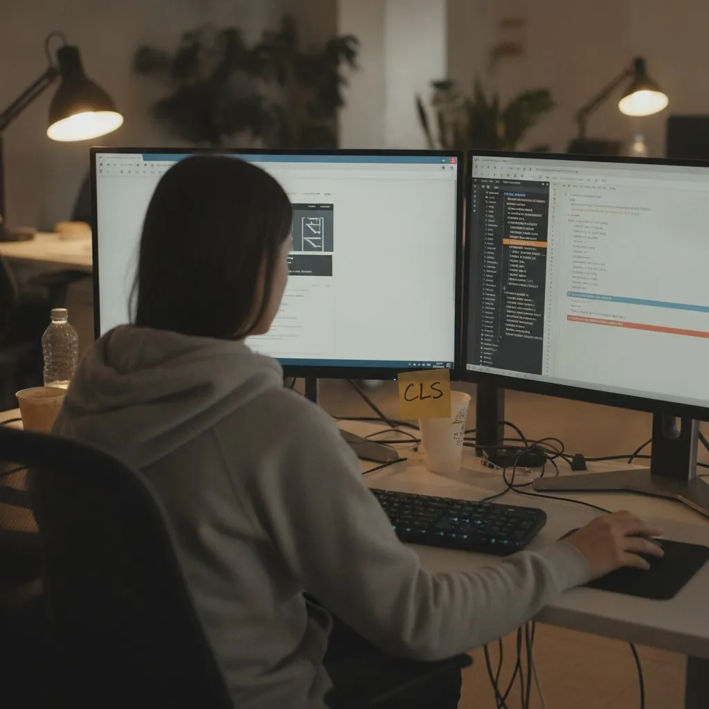 Optimiser les Core Web Vitals Mise en page stable sans décalages
