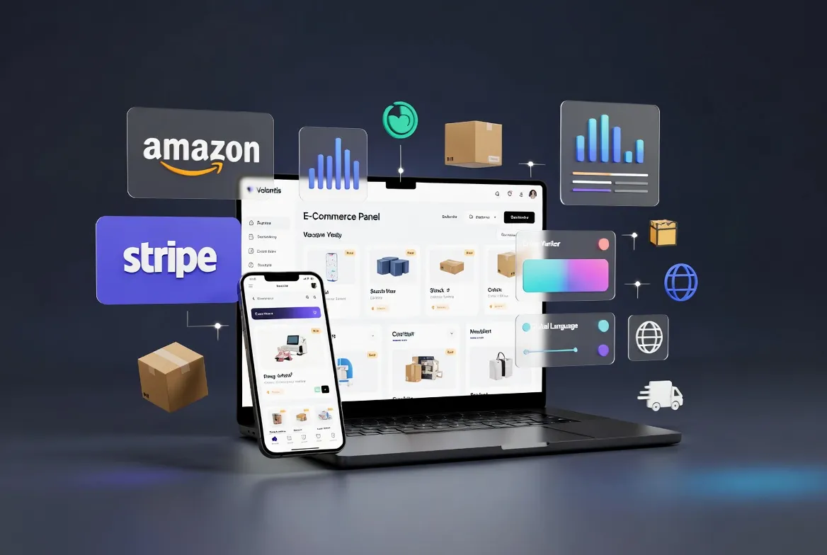 Volantis E-Commerce Complete Webshop en Geavanceerd Beheersysteem