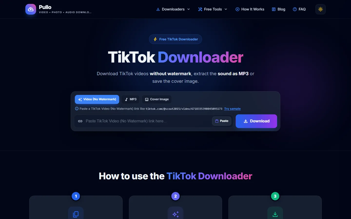 MediaFetch Video İndirici YouTube, Instagram ve TikTok için Kendi İndirme Siteniz