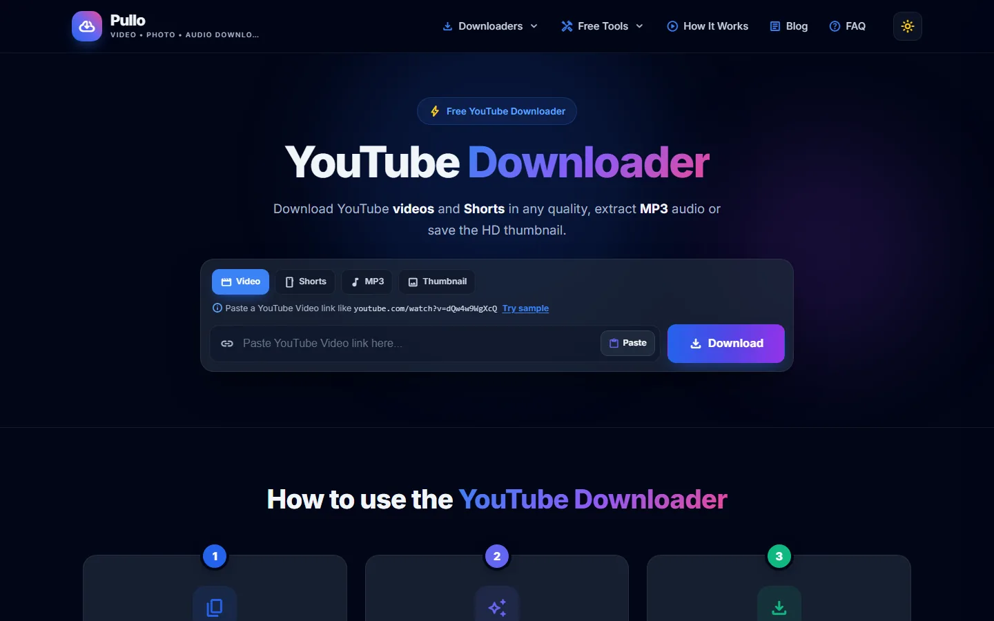 MediaFetch Video İndirici YouTube, Instagram ve TikTok için Kendi İndirme Siteniz